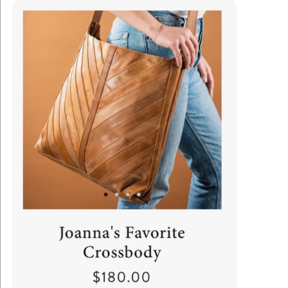 MAGNOLIA RAVEN & LILY JOANNA’S FAVORITE LEATHER SHOULDER/CROSSBODY BAG